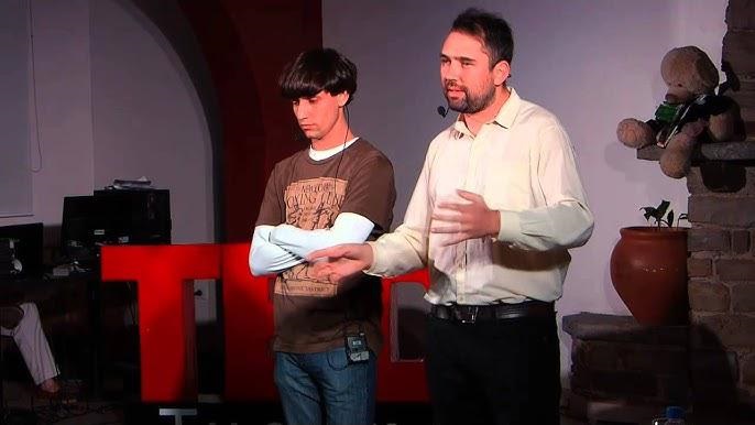 2013.  Tras estrenar “Los dueños”, Radusky y Toscano dieron una charla.