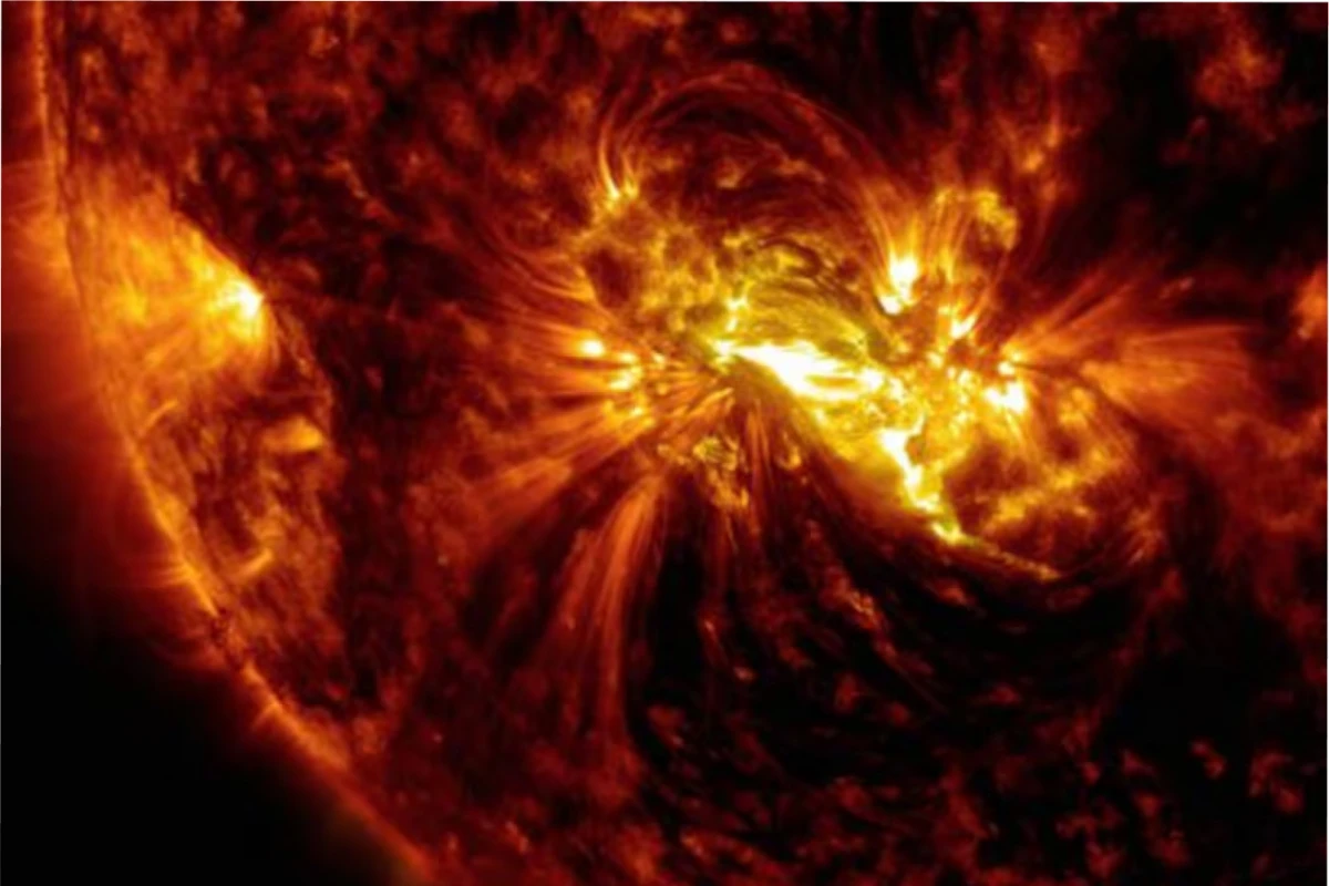 La más gigante mancha solar en los últimos 24 años. 