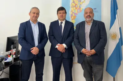 Agüero Gamboa se reunió con autoridades el Ministerio de Seguridad de Nación