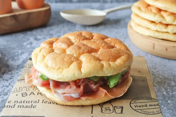 Pan nube sin harina de trigo: fácil, rico y perfecto para armar sanguchitos