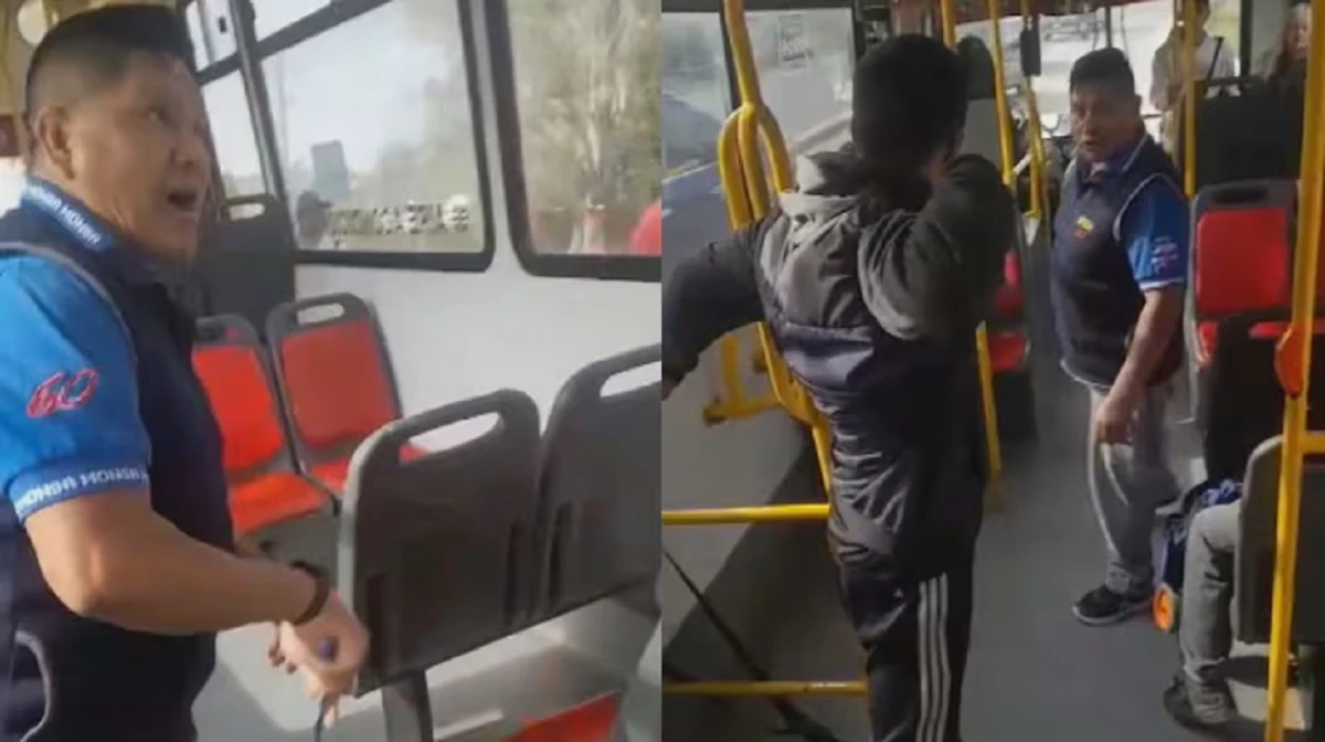 Un colectivero amenazó con un cuchillo a los pasajeros