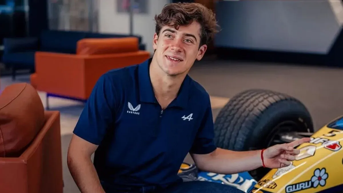 La confesión de Franco Colapinto antes de su debut con Alpine en la Fórmula 1: “Hay muchas cosas que tengo que aprender”