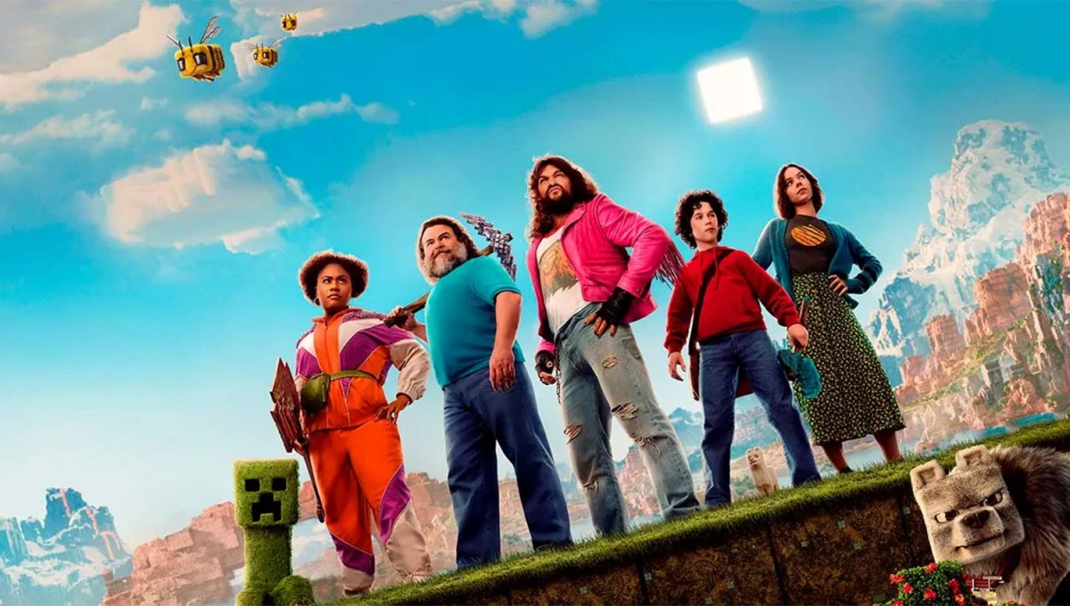 TAQUILLERA. La película de Minecraft es protagonizada, entre otros, por Jack Black.
