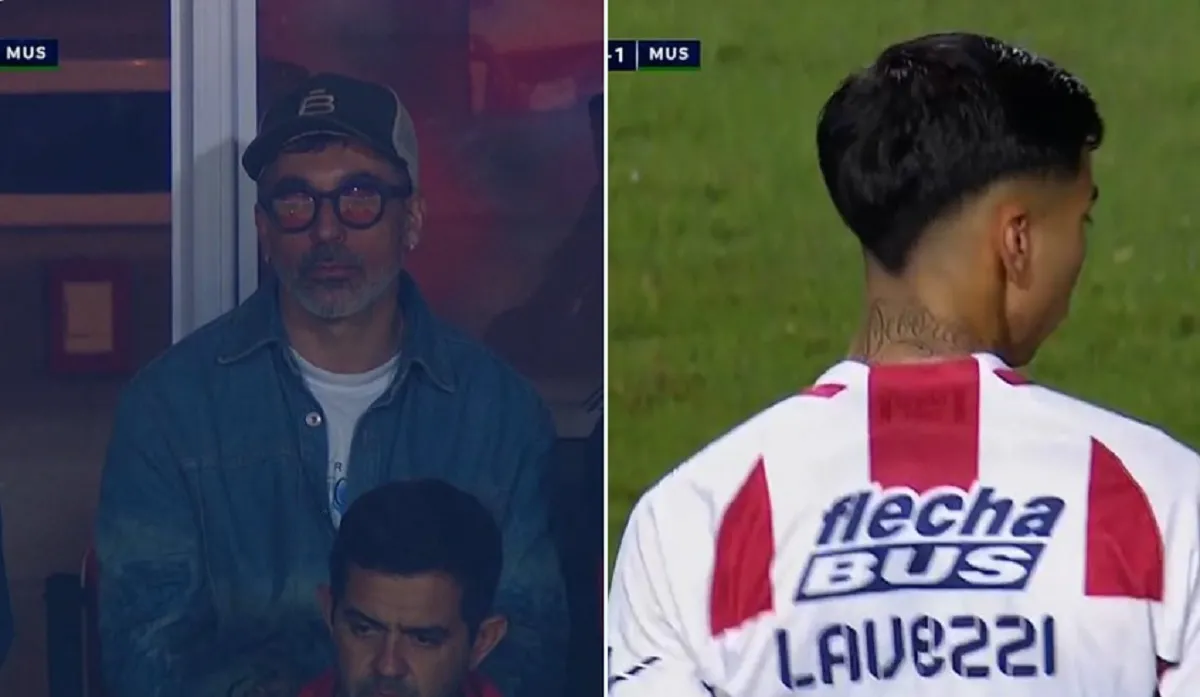 La emoción de Pocho Lavezzi por el debut de su hijo Tomás con la camiseta de Unión