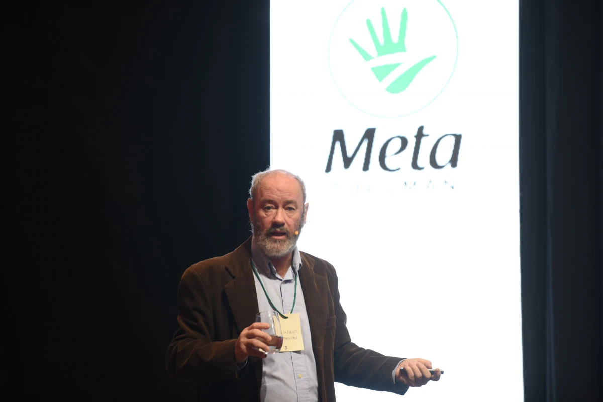 EXPOSITOR. Wright fue el primer expositor. LA GACETA/ Foto de Analía Jaramillo.