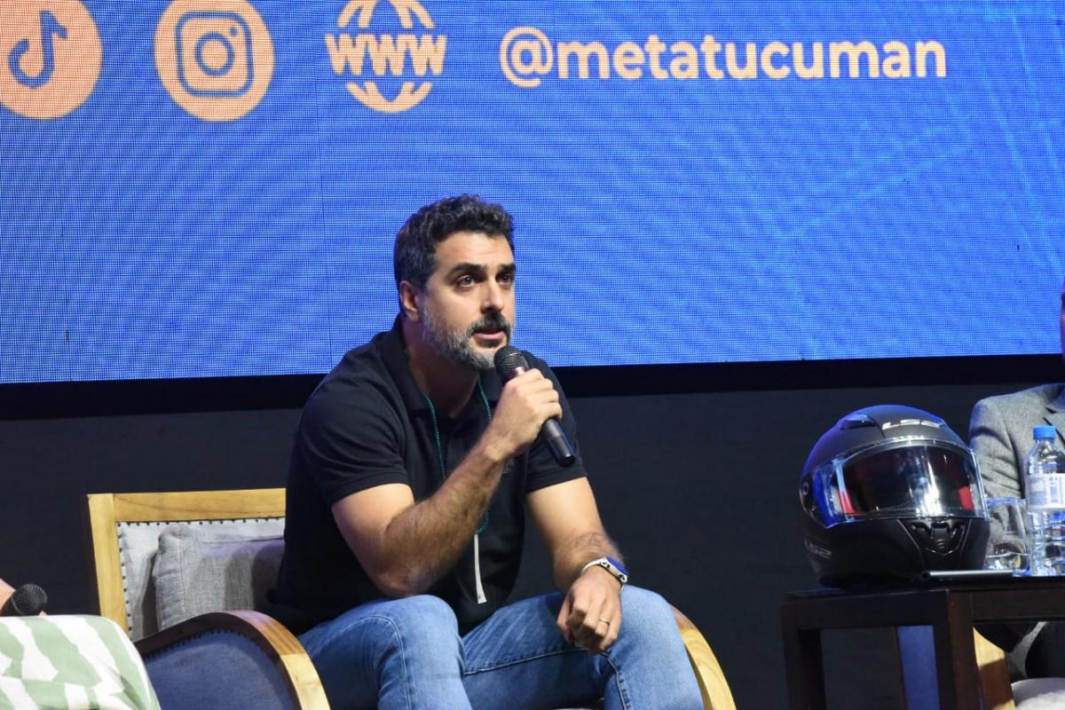 Matías Mahtuk, representante de Yuhmak. LA GACETA/  Foto de Analía Jaramillo.