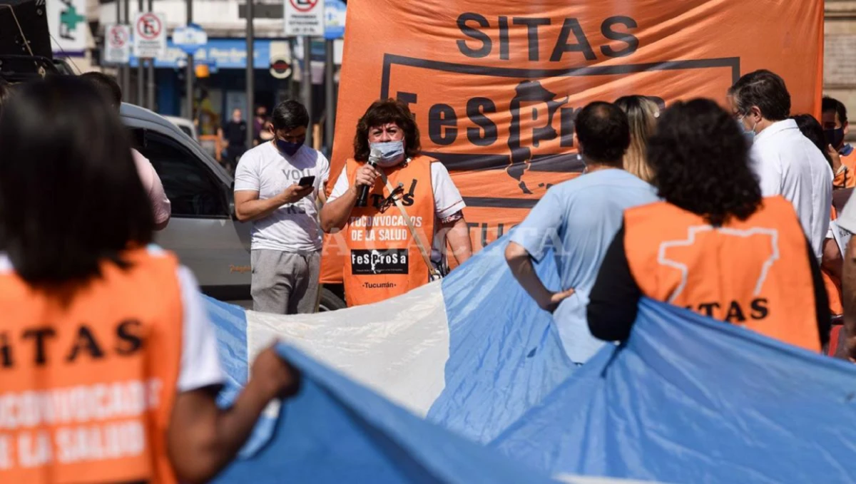 Sitas le responde a Jaldo: “El gobernador le debe plata al 80% de los trabajadores de la salud”
