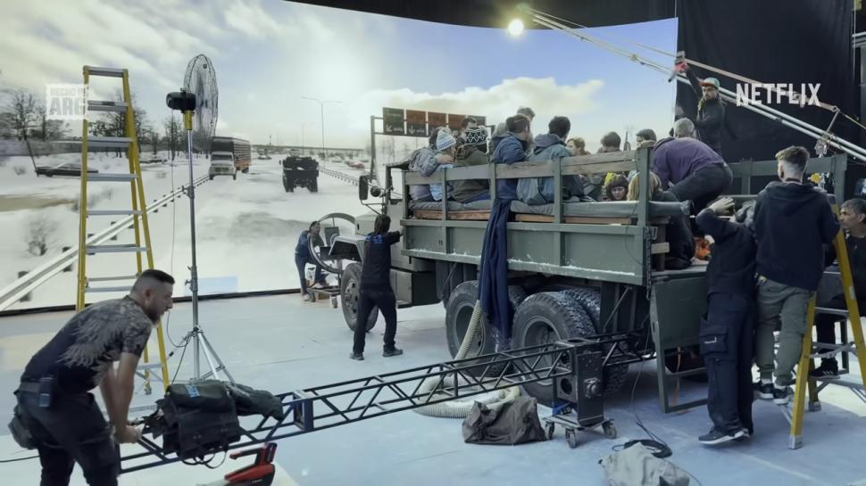 EQUIPO. Ambientación se articuló entre escenografía, arte y VFX.