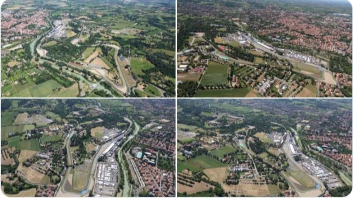 El clima de hoy en la campiña de Emilia Romania