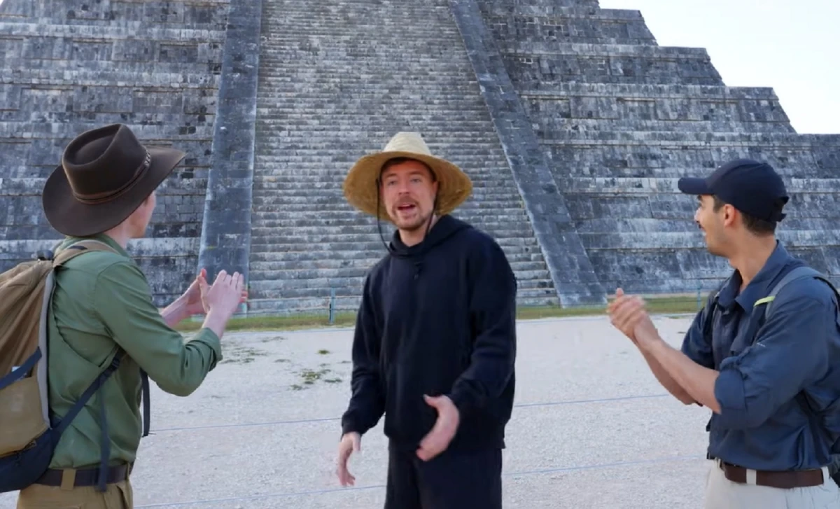 EN MÉXICO. El video que Mr. Beast filmó en tierra azteca. 