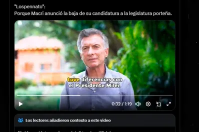 Video falso de Macri: diputados proponen regular el uso de IA en las campañas electorales