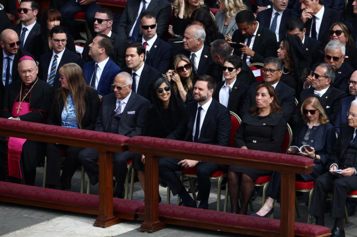 El Secretario de Estado de EE.UU. Marco Rubio y el Vicepresidente de EEUU JD Vance