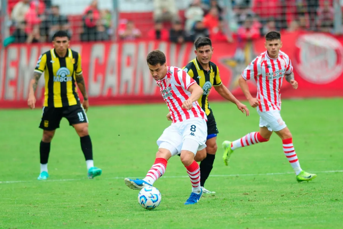 CLAVE. Matías García viene siendo determinante en la contención para San Martín.