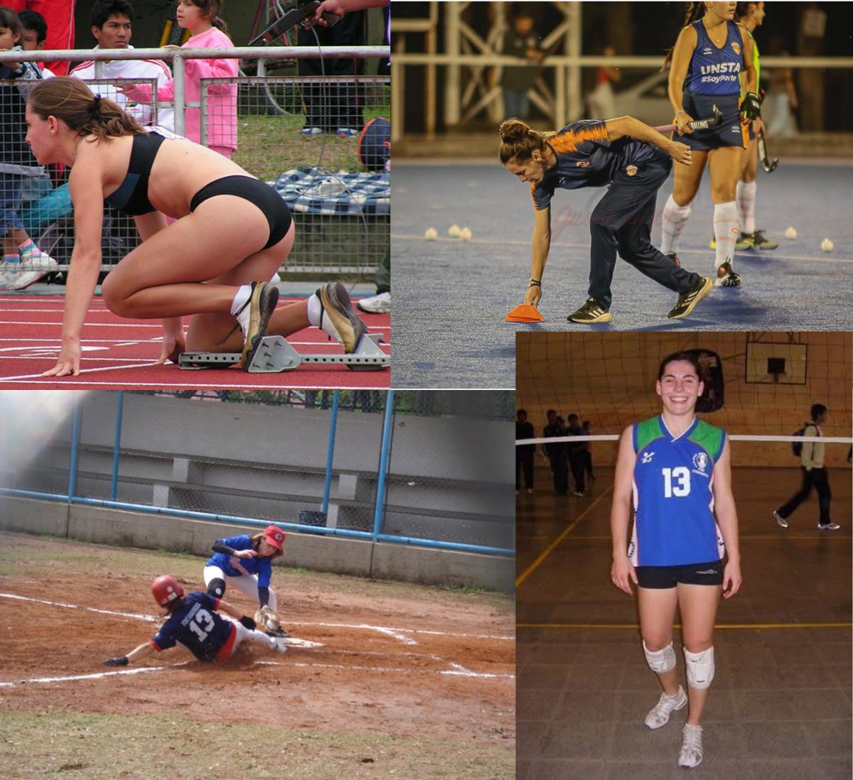 COMPLETA. En atletismo, compitió en distancias cortas; la preparación de equipos es su presente; el sóftbol su pasado, al igual que el vóley.