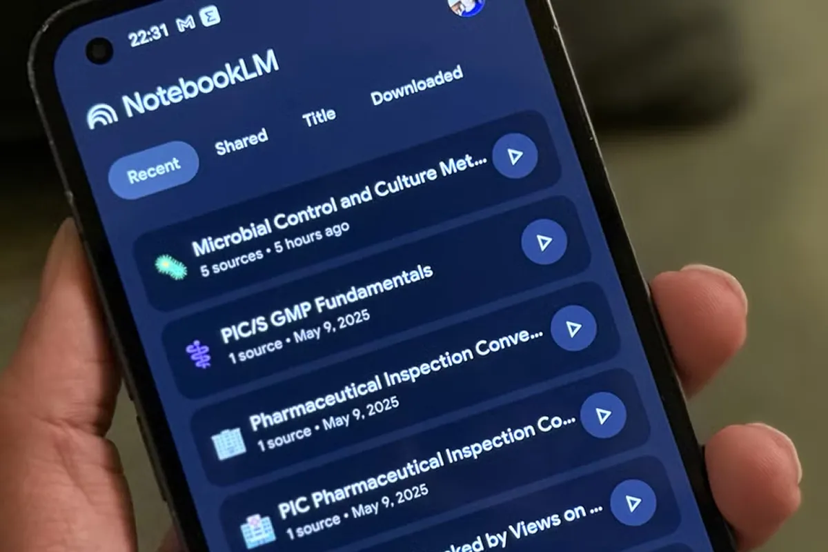 Ya podés usar Notebook LM no solo en tu computadora.