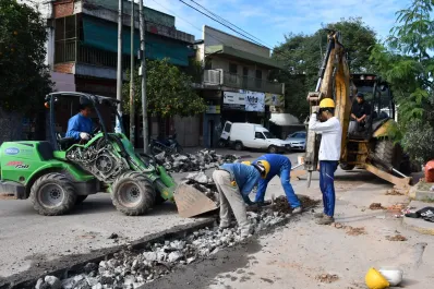 Dónde se iniciaron obras de renovación de redes cloacales en San Miguel de Tucumán