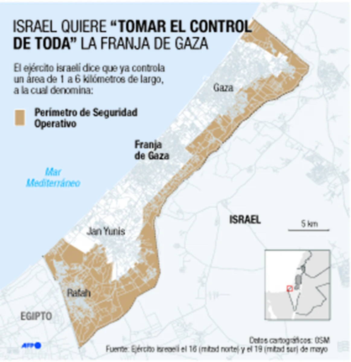 Entran a Gaza 100 camiones con ayuda humanitaria