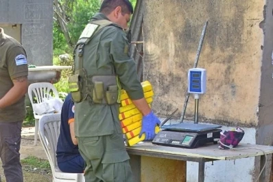 En siete días, en todo el NOA se secuestraron 896 kilos de cocaína