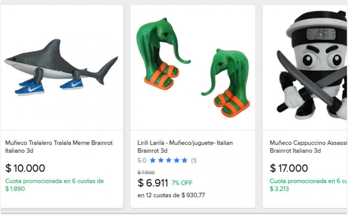 Brainrot italiano: cómo conseguir los muñecos 3D de los personajes virales de internet