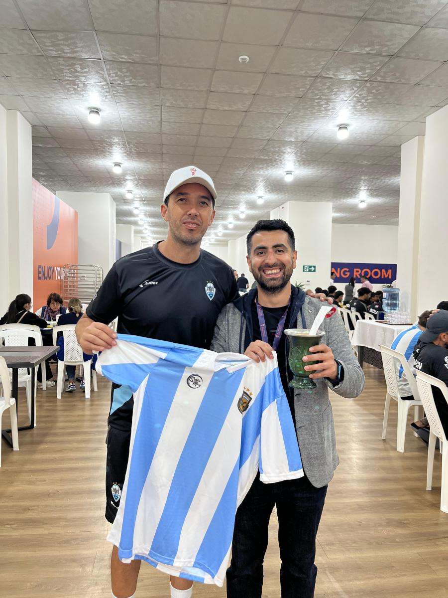 Pan, fútbol y videos caseros: la historia argentina detrás del Mundial de Minifootball en Azerbaiyán