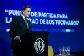 Lisandro Catalán presentó en Tucumán un plan integral de reformas junto a Manuel Guisone