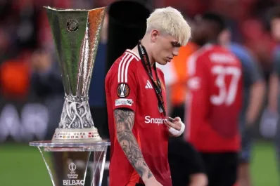 Final con derrota y pelea: Alejandro Garnacho, cada vez más lejos de Manchester United