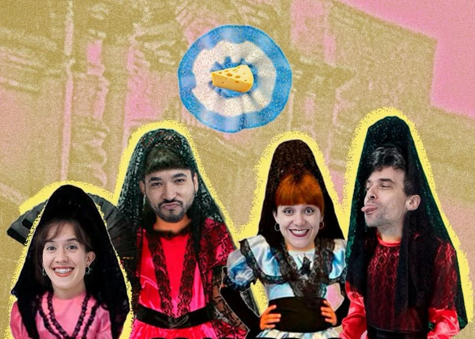 IMPRO. Las escenas de Cuatro Quesos dependen de los aportes del público.