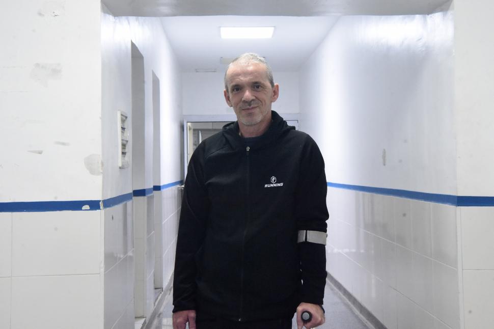 FESTEJO DOLOROSO. Luis Martino sufrió una dura caída en una celebración de fin de año, pero se recuperó. 