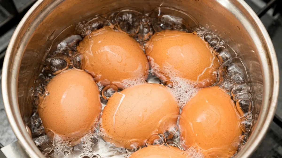 Para qué sirve hervir los huevos con un poco de vinagre 