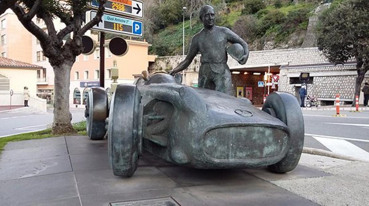 En el GP de Mónaco se rinde homenaje a Juan Manuel Fangio hace más de 20 años