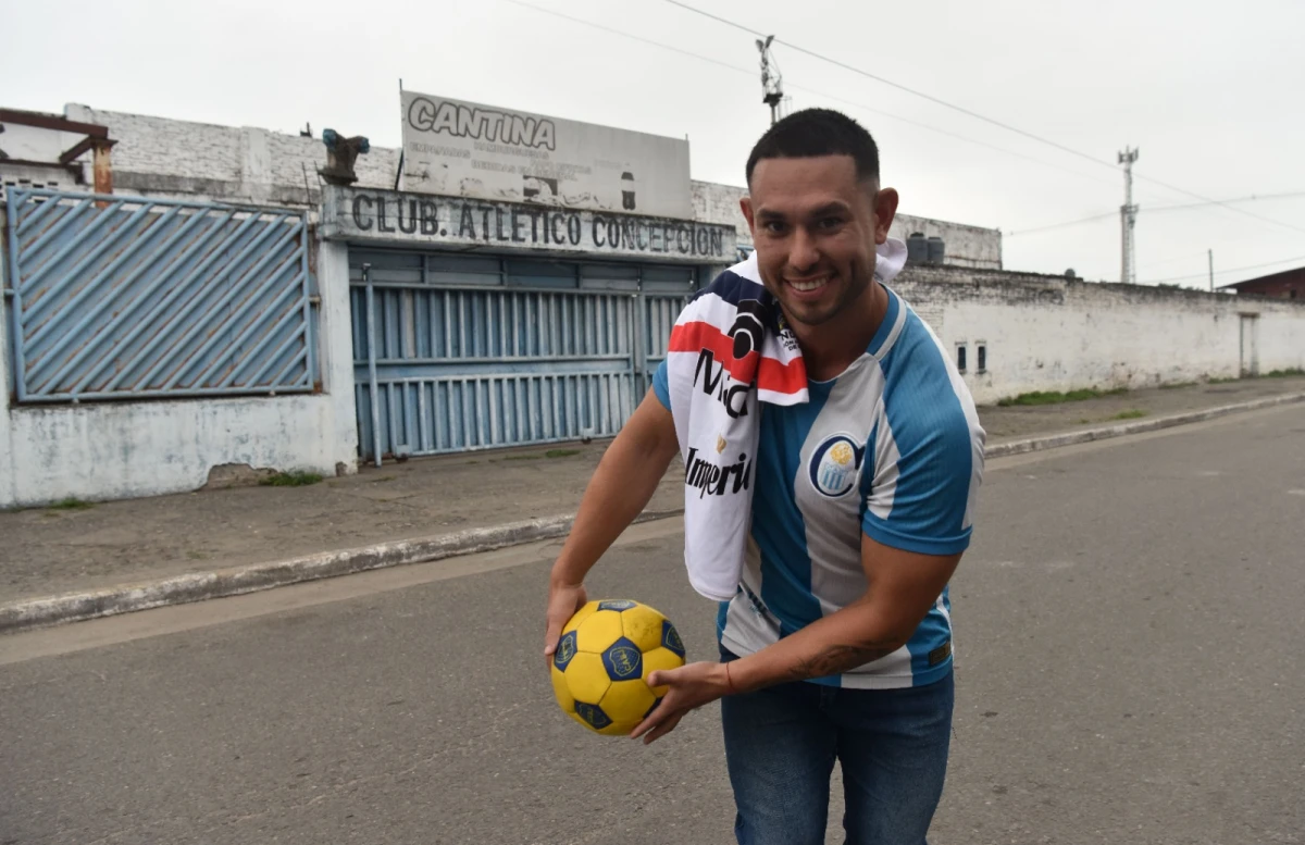 Mariano Agüero llegó a la Liga Tucumana en diciembre.