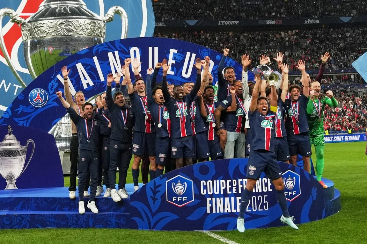 PSG levantó la Copa de Francia y ya piensa en la final de Champions League