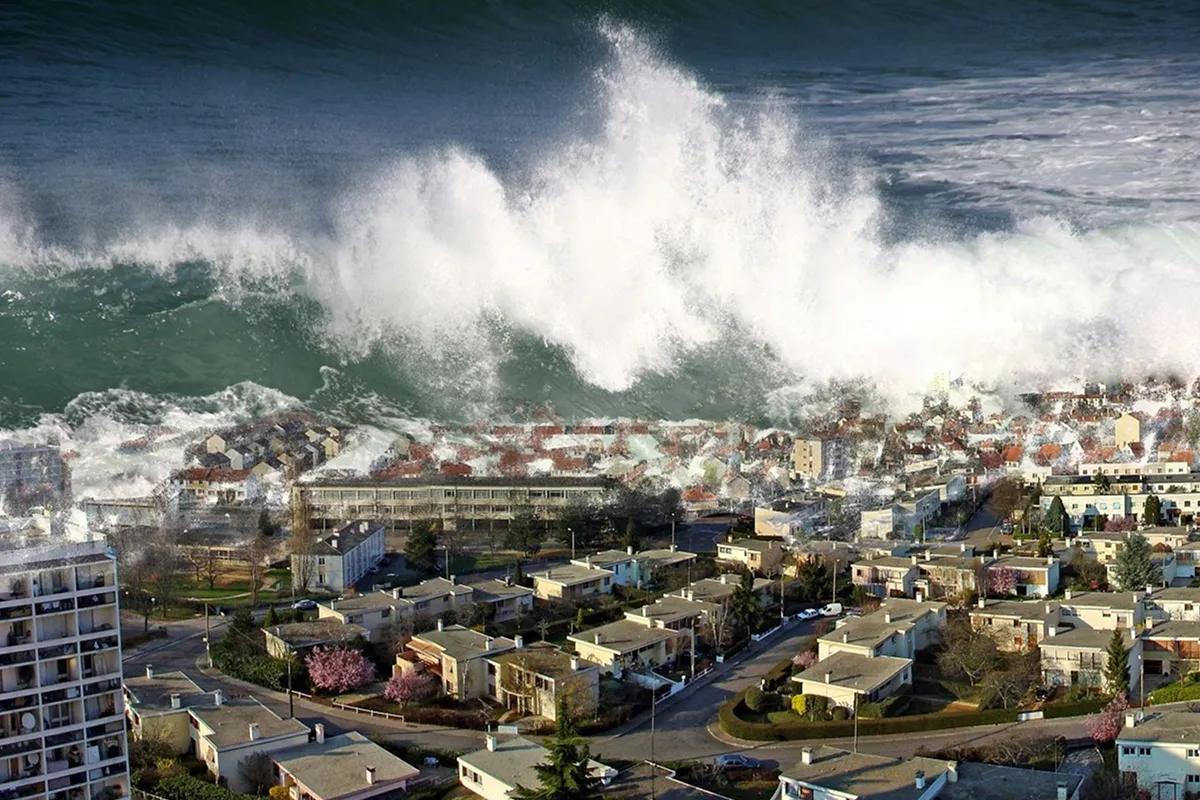 Bajo la alerta de un tsunami devastador que proviene de las profundidades del Pacífico.