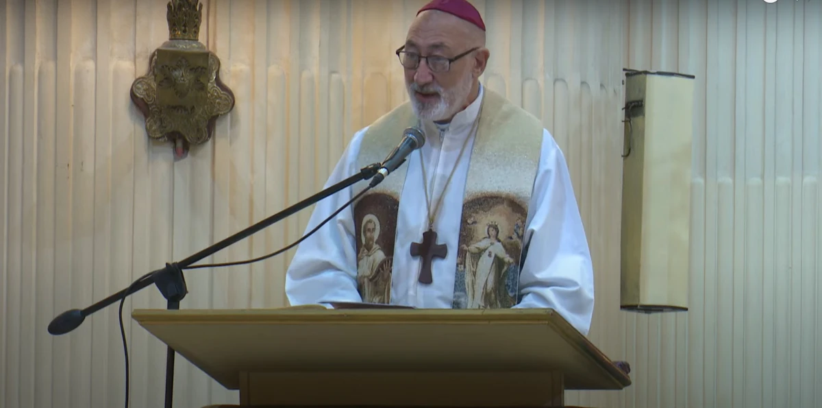 HOMILÍA. Obispo auxiliar de Tucumán, Roberto José Ferrari. CAPTURA DE VIDEO