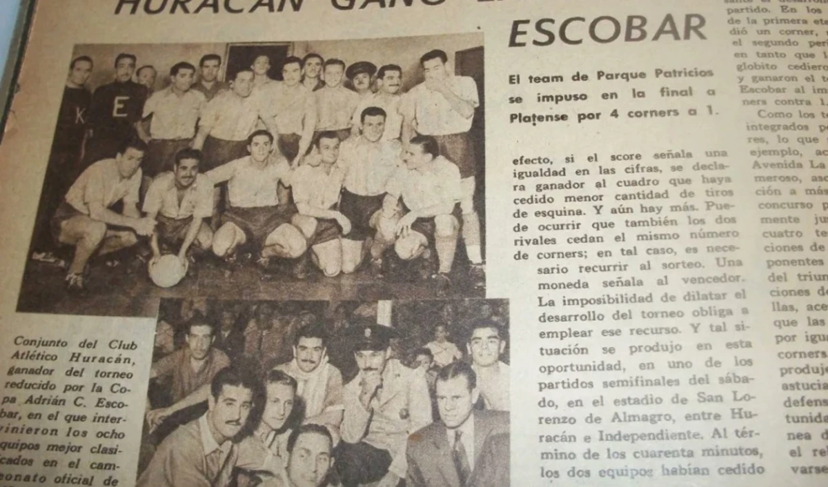 El insólito antecedente de Huracán–Platense en una final