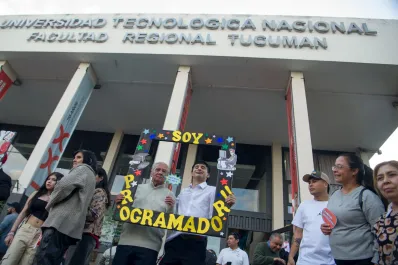 “Quise abandonar, pero seguí”: la historia de Nacho, el joven que no dejó que su discapacidad le impida recibirse en la UTN