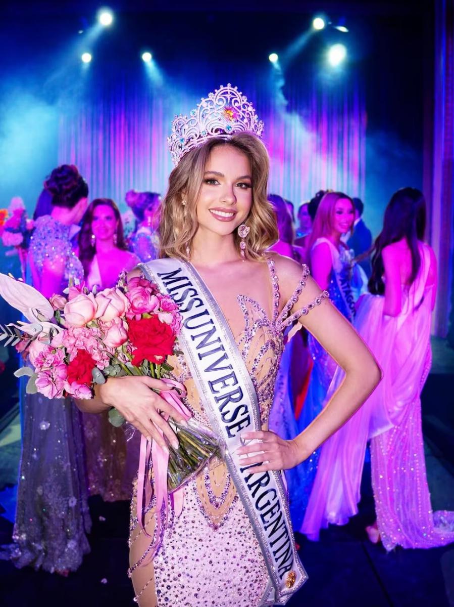 Una ex cantante de Agapornis ganó Miss Universo Argentina 2025