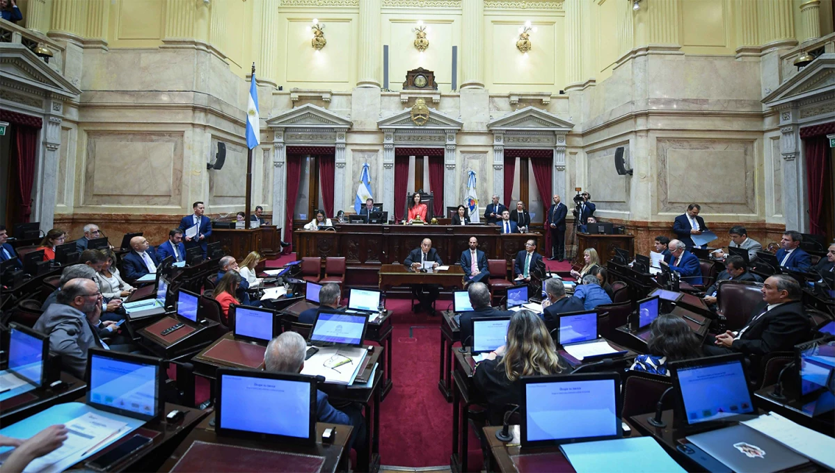 EN EL SENADO.