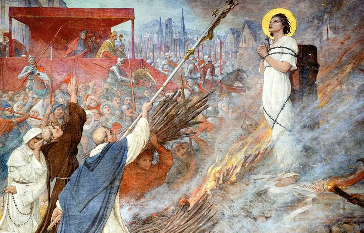 El santoral del 30 de mayo: la historia de Santa Juana de Arco, la doncella mártir de Francia