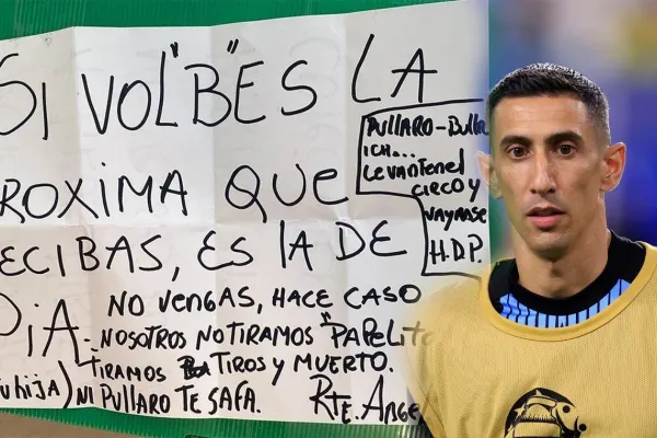 Mensajes mafiosos: las razones que impidieron hace un año el regreso de Di María