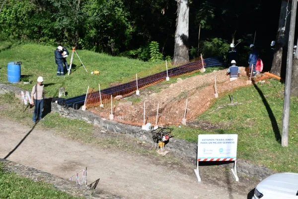 La SAT sigue trabajando en la Loma de Imbaud para mejorar el suministro de agua en Yerba Buena