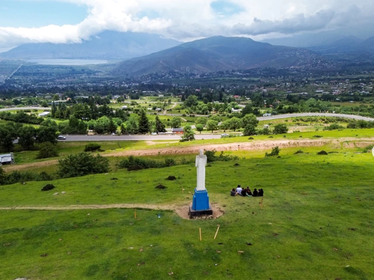 EN TAFÍ DEL VALLE. El mirador de La Quebradita.