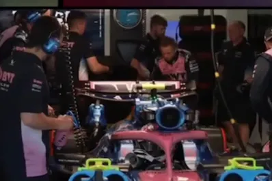 ¿Hubo fuego? Gran susto para Colapinto en el cierre de la primera práctica en el GP de España