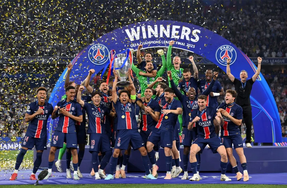 Con una goleada de antología, PSG venció a Inter en la final de la Champions League