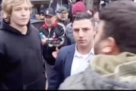 Forcejeos en una recorrida de Karina Milei en Misiones por una protesta de yerbateros