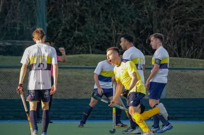 El jugador de Los Tarcos que combina guardias médicas con partidos de hockey