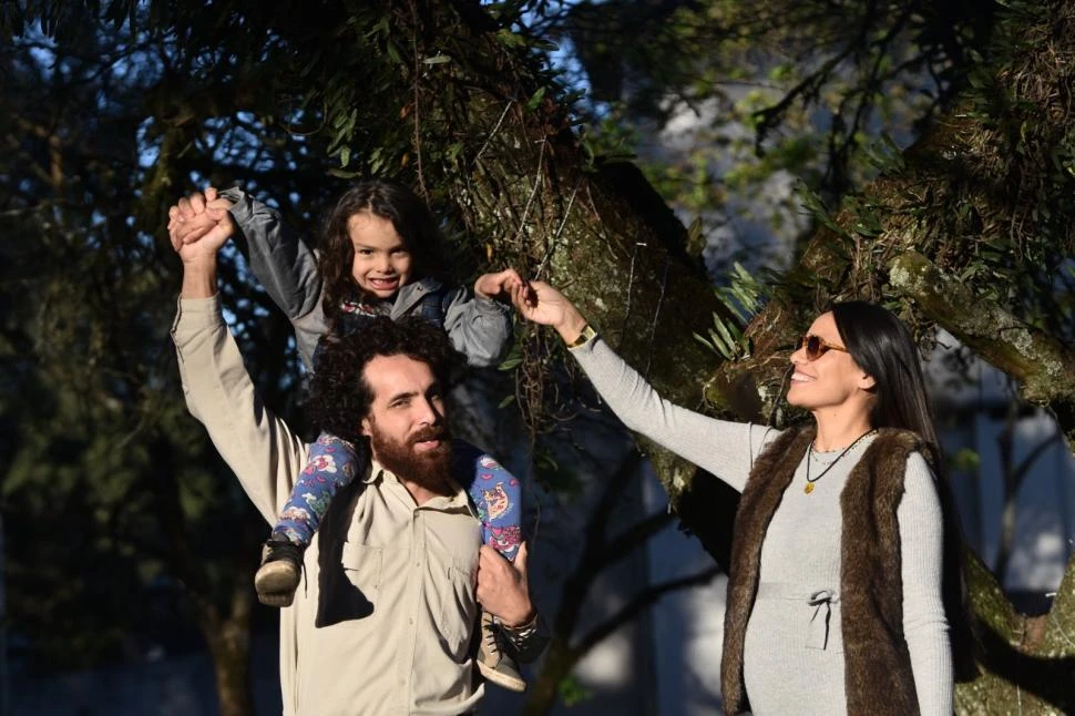 DECIDIDOS. Federico y Connie eligieron el nombre de su pequeño antes de saber lo que venía en camino.