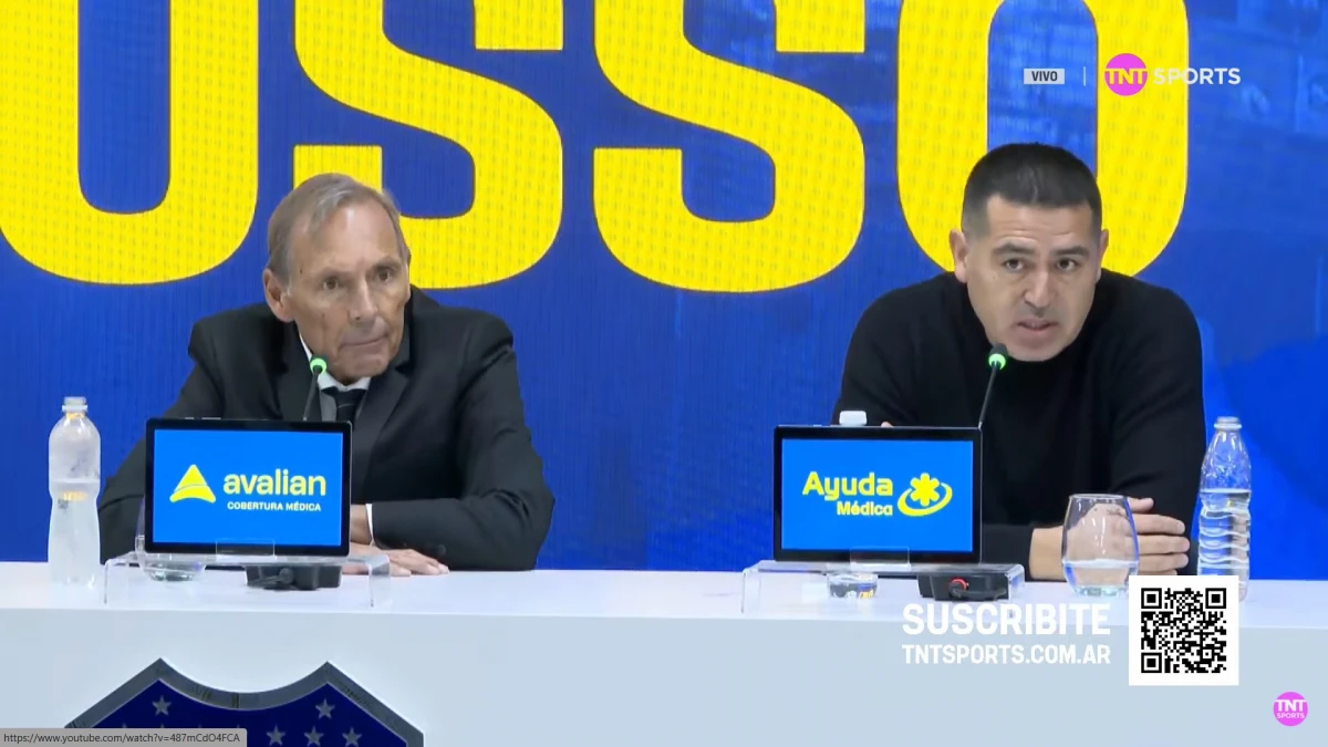 ENFOCADOS. Russo y Riquelme están negociando la llegada de nuevos futbolistas.