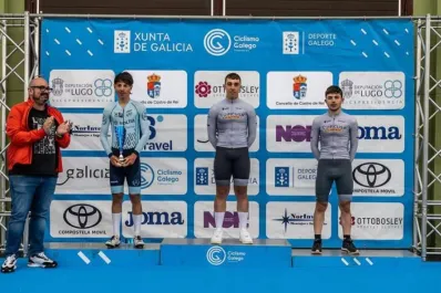 Agüero se subió a otro podio a menos de un mes de su último triunfo