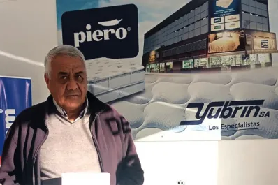 Ricardo ganó con Números de la Suerte y se equipó en Yubrin